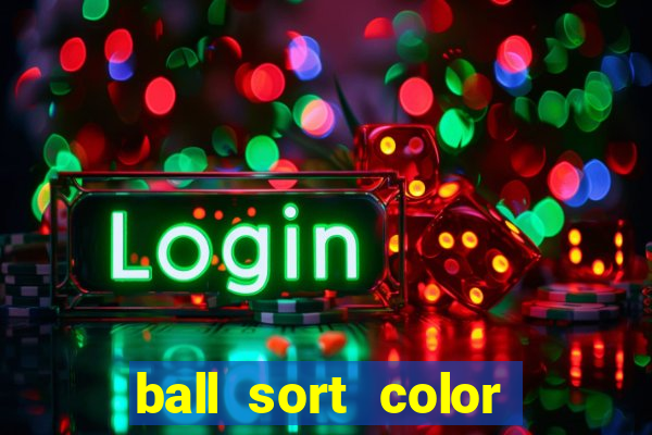 ball sort color water puzzle